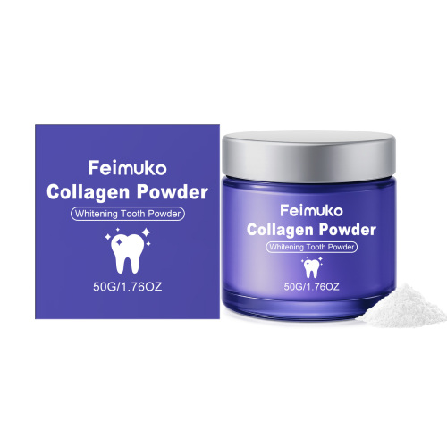 Feimuko 胶原蛋白牙粉 温和清洁牙齿污渍粉质细腻日常清新洁净口腔
