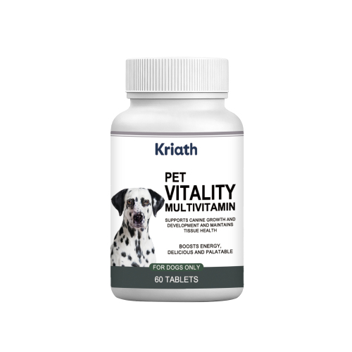 Kriath 狗狗复合维生素咀嚼片 温和配方全体型犬类用营养补充咀嚼