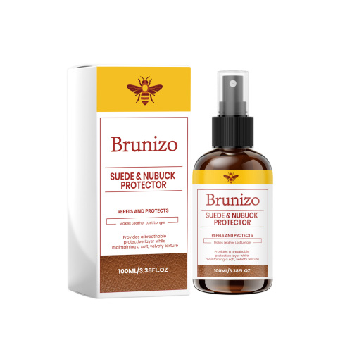 Brunizo 皮革麂皮喷雾 呵护家用衣物鞋面沙发皮革麂皮清洁喷雾