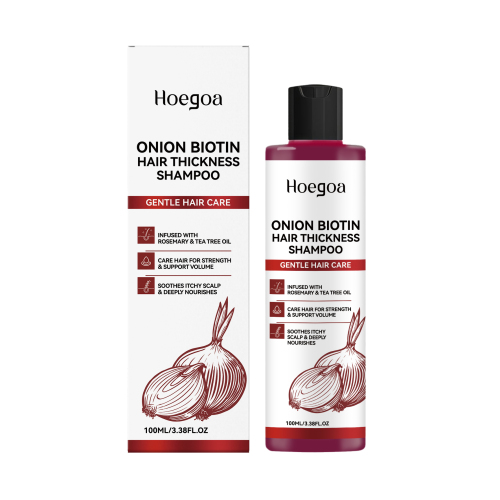 Hoegoa 洋葱生物素洗发水 温和清洁蓬松头发滋润柔顺发丝清爽护理