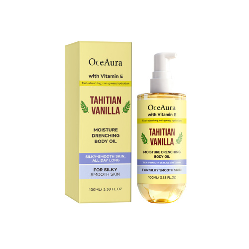 OceAura 香草滋润身体油 日常温和滋润呵护身体肌肤质感细腻清爽