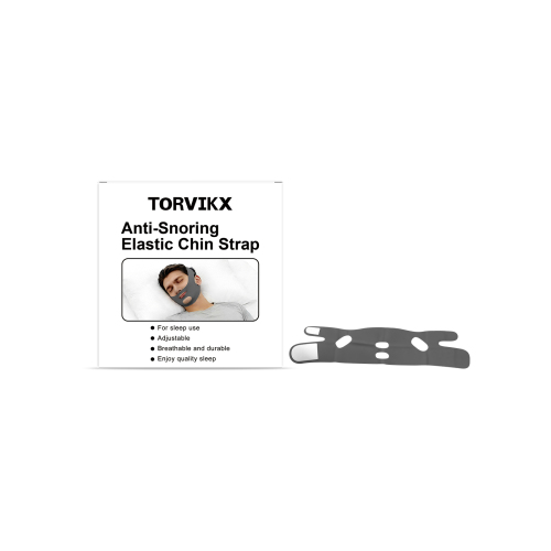 TORVIKX 睡眠弹性下巴带  夜间口鼻呼吸不易滑落舒适透气男女通用