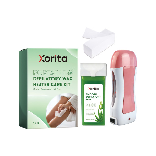 Xorita 便携脱毛蜡加热机套装 温和柔润全身脱毛光滑肌肤脱毛蜡
