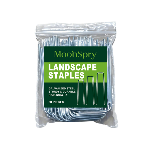 MoonSpry 景观花园钉 日常庭院园艺果园稳固安装便携式花园钉