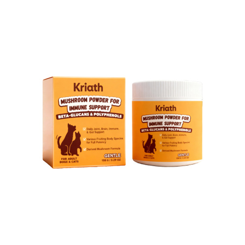 Kriath 宠物蘑菇粉 温和成分呵护舒适宠物身体日常护理营养粉