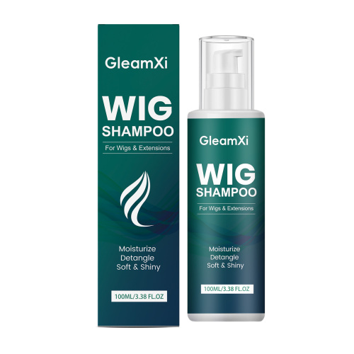 GleamXi 假发洗发水 打造自然柔顺假发温和清洁轻盈蓬松假发护理
