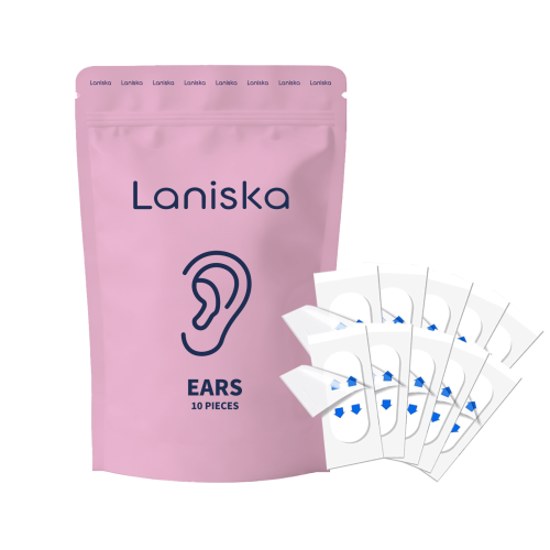 Laniska 耳部护理贴片 透气亲肤舒适自然贴合光滑耳部肌肤便携贴片