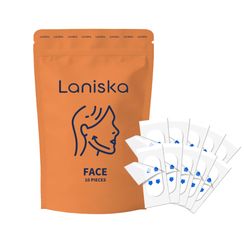 Laniska 面部辅助贴片 嫩肤保湿弹性细腻平滑脸部肌肤轻盈透气