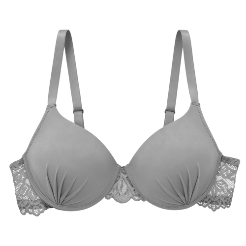 Zeriluna 蕾丝聚拢性感文胸 聚拢简约蕾丝大码内衣欧美跨境爆款