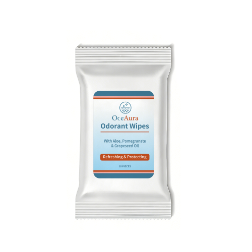 OceAura 除臭湿巾 温和清洁优雅香气除臭清新保湿清爽便携独立卫生