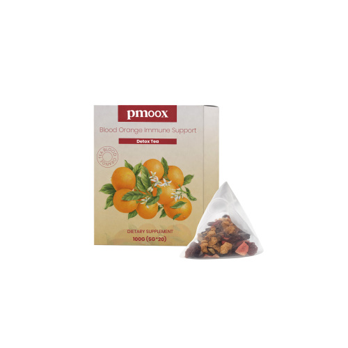 pmoox 血橙舒体轻畅茶 展现身体优美线条温和配方日常便携式茶包