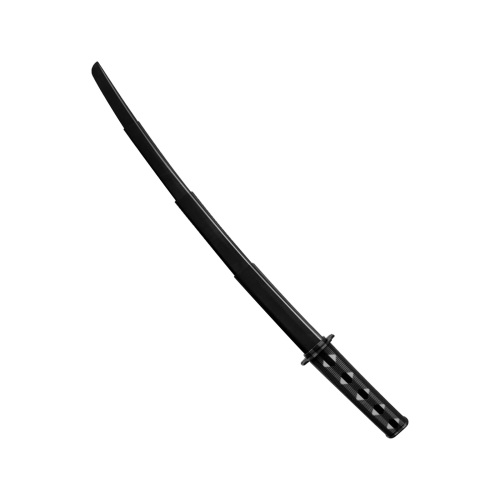 Dowmoo 伸缩武士刀（黑色）潮流酷炫造型圆润打磨收缩便携把玩轻巧