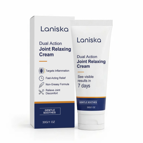 Laniska 关节按摩霜 手肘关节肌肤润泽轻盈舒适日常护理温和成分
