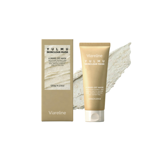 Viareline  薏米仁清洁面膜 温和清洁面部肌肤清爽洁净护理面膜
