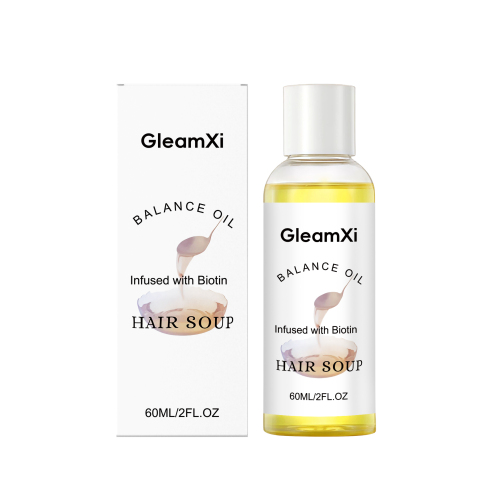 GleamXi 生物素护发精油 保湿水润柔顺发丝轻盈清爽日常护发精油