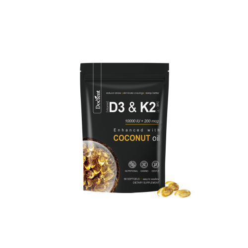 Docteat 关节骨骼营养胶囊 促进关节灵活性补充能量D3&K2软胶囊