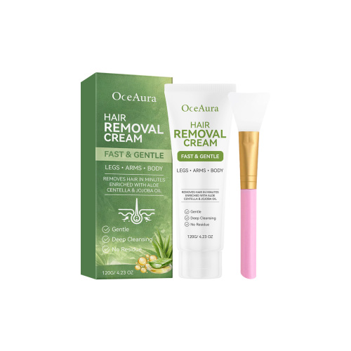 OceAura 芦荟温和脱毛膏 清洁身体肌肤光滑柔嫩舒适护肤脱毛膏