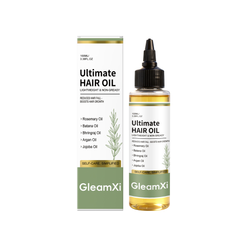 GleamXi 轻润丰盈护发油 日常温和保湿盈润柔顺秀发清爽护发油