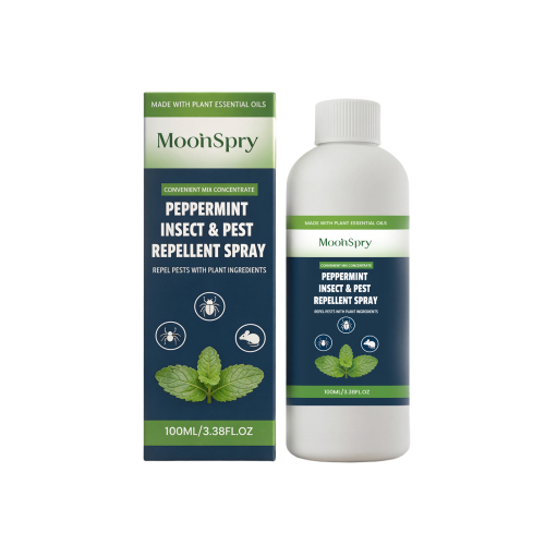 MoonSpry 薄荷驱虫喷雾 室内外家居卧室花园驱避害虫清香驱虫喷雾