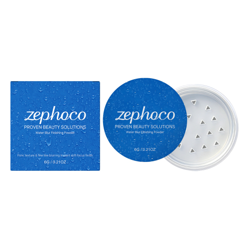 zephoco 柔雾定妆粉 妆容雾面轻薄柔焦粉质细腻轻盈自然贴合定妆粉
