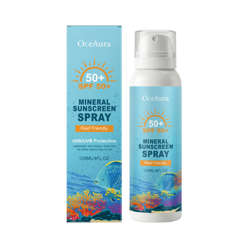 OceAura 矿物防护喷雾 户外滋润面部身体肌肤清爽不粘腻防护喷雾