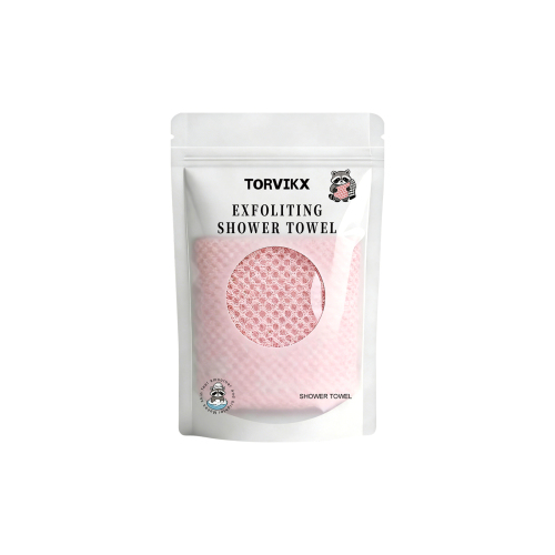 TORVIKX 身体清洁毛巾 温和清洁柔肤搓澡洗漱便携全身沐浴清洁巾