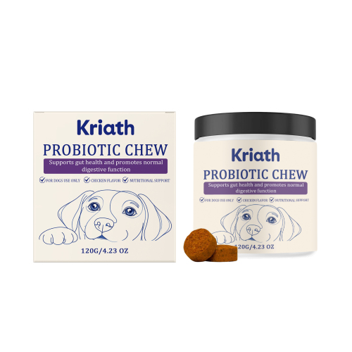 Kriath 狗狗益生菌咀嚼片 配方温和呵护狗狗日常宠物护理咀嚼片