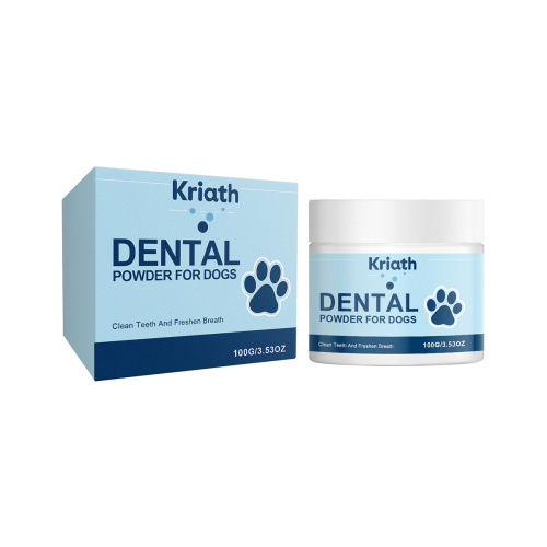 Kriath 狗狗专用洁齿粉 狗狗口腔除臭护龈除牙垢牙结石清新口气