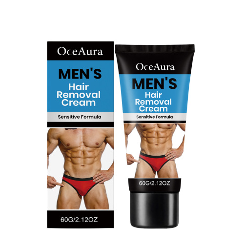OceAura 男士温和体毛护理膏 洁净肌肤绒毛保湿顺滑体毛护理膏