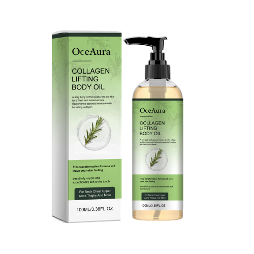 OceAura 胶原蛋白身体油 水润焕亮全身可用嫩滑弹性光泽身体按摩油