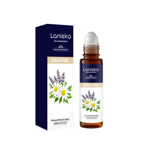 Laniska 薰衣草护理滚珠精油 清凉按摩耳周日常便携护理滚珠精油