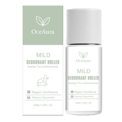 OceAura 身体护理滚珠 清爽质地温和亲肤日常肌肤护理涂抹滚珠