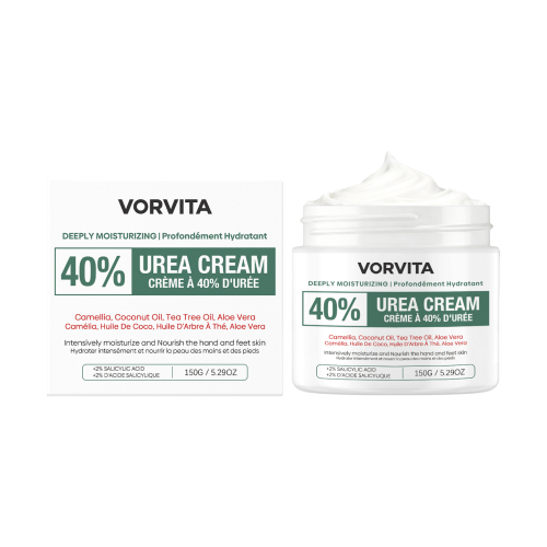 VORVITA 足部保湿乳霜 柔润保湿足部皮肤透明质酸亮泽锁水嫩滑肌肤