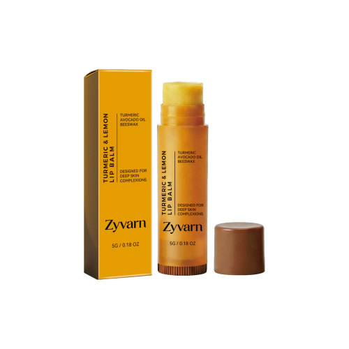 Zyvarn 姜黄柠檬润唇膏 日常保湿柔润质地呵护唇部水润光泽唇膏