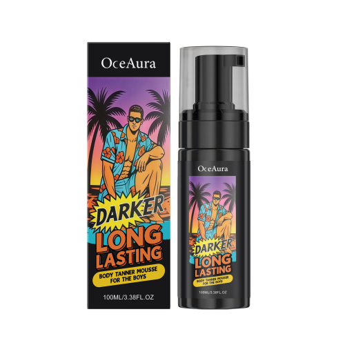 OceAura 助黑慕斯 夏季户外自晒古铜色小麦色肌肤光泽肌肤助黑慕斯