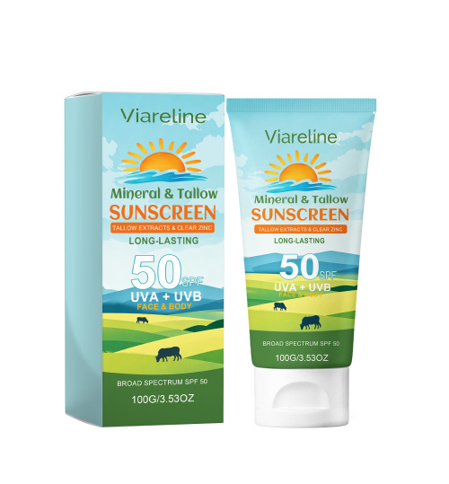 Viareline 牛油保湿防护霜 温和养护身体肌肤夏季户外清爽便携柔润