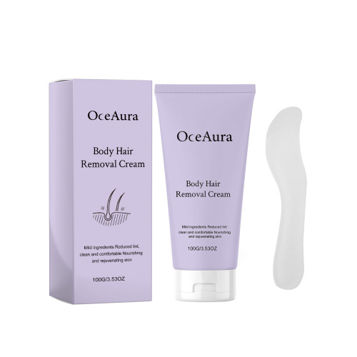 OceAura 身体脱毛膏 温和清洁全身脱毛膏腋窝腿毛清爽舒适男女通用