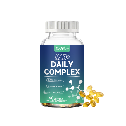 Docteat NAD+补充软胶囊 平衡支持提升每日活力日常膳食营养补充