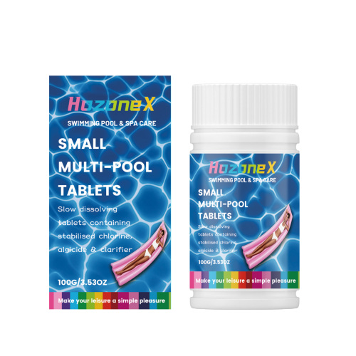 HozoneX 小型多用途池用缓释片 水质护理清亮热水浴缸小型泳池适用