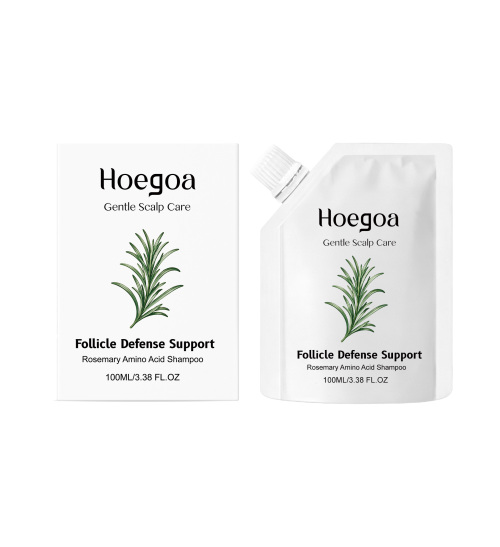 Hoegoa 迷迭香滋润洗发水 清洁头皮发丝柔顺光泽轻盈飘逸洗发水