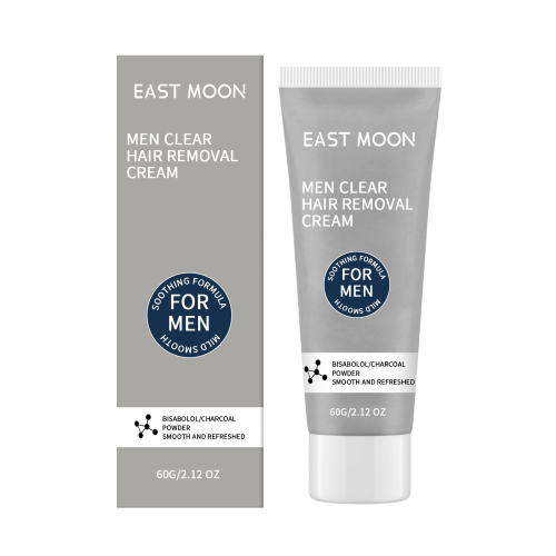 East Moon 男士脱毛膏 配方温和舒适男士身体肌肤日常清洁护理