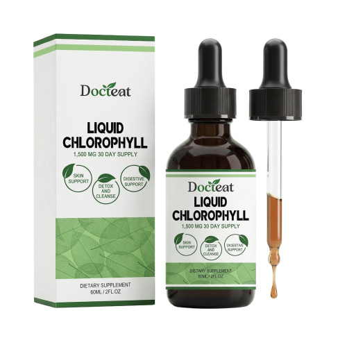 Docteat 叶绿素滴剂 支持体内清新与体味平衡促进碱性健康与植物活力