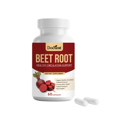 Docteat 甜菜根提取物胶囊 支持循环帮助维持日常充沛活力膳食补充