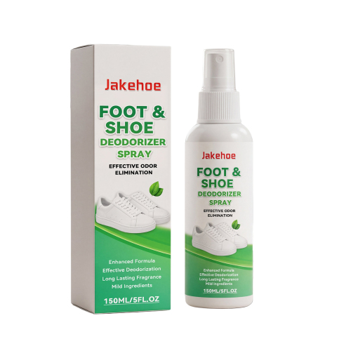 Jakehoe 鞋类除臭喷雾 异味臭味清洁温和配方便携日常除臭喷雾