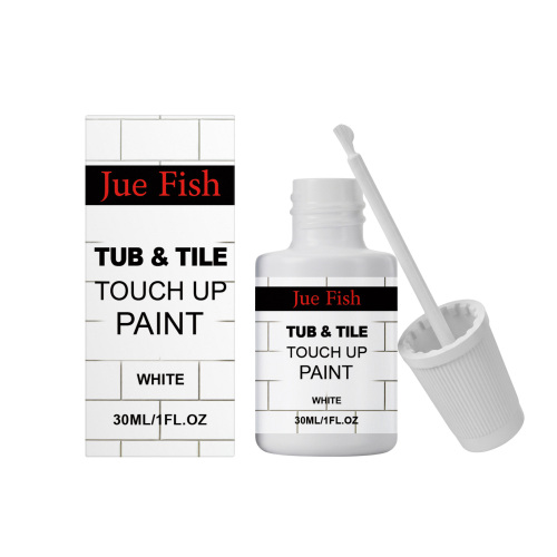 Jue-Fish 浴缸瓷砖修补漆 家用瓷砖浴缸外观遮盖修补涂抹式美观漆