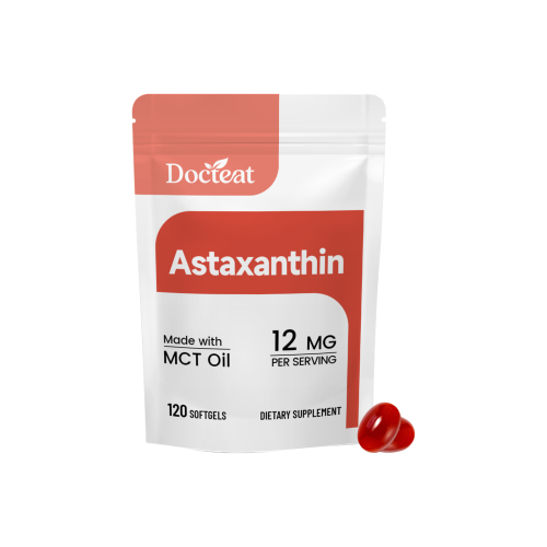 DOCTEAT 虾青素软胶囊 日常抗氧化支持内部防御维护细胞适合积极软胶囊