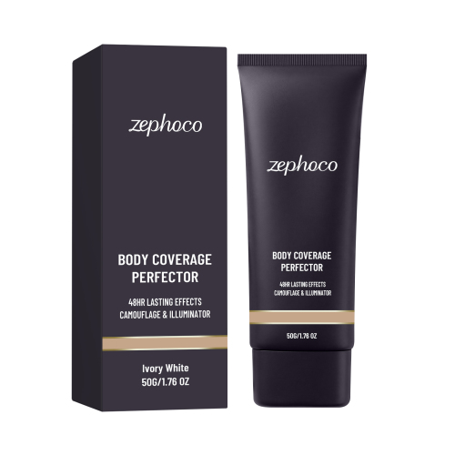 zephoco 丝滑身体遮瑕霜（象牙白）水润服帖自然修饰轻薄透气日常