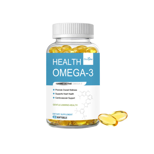 GOOGEER Omega-3营养支持胶囊 护心血管助认知抗氧化易服用胶囊