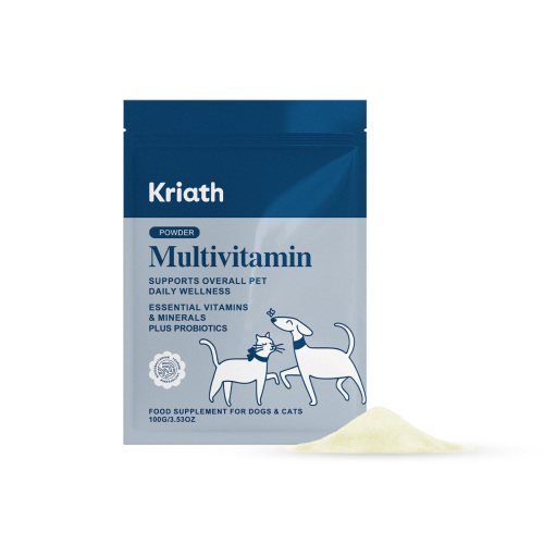 Kriath 犬猫营养补充剂 犬猫通用温和易吸收宠物日常营养补给品