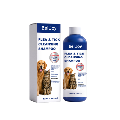 EelJoy 宠物跳蚤蜱虫清洁香波 温和配方有效清洁爱宠日常护理好物